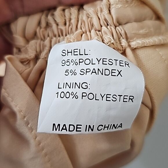 Leau Cabo Mini Bodycon Dress in Champagne Size XS - Picture 12 of 12